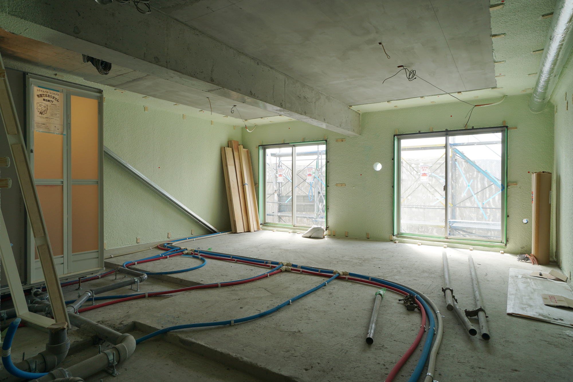 壁をぶち抜くリフォームができるラーメン構造のマンション