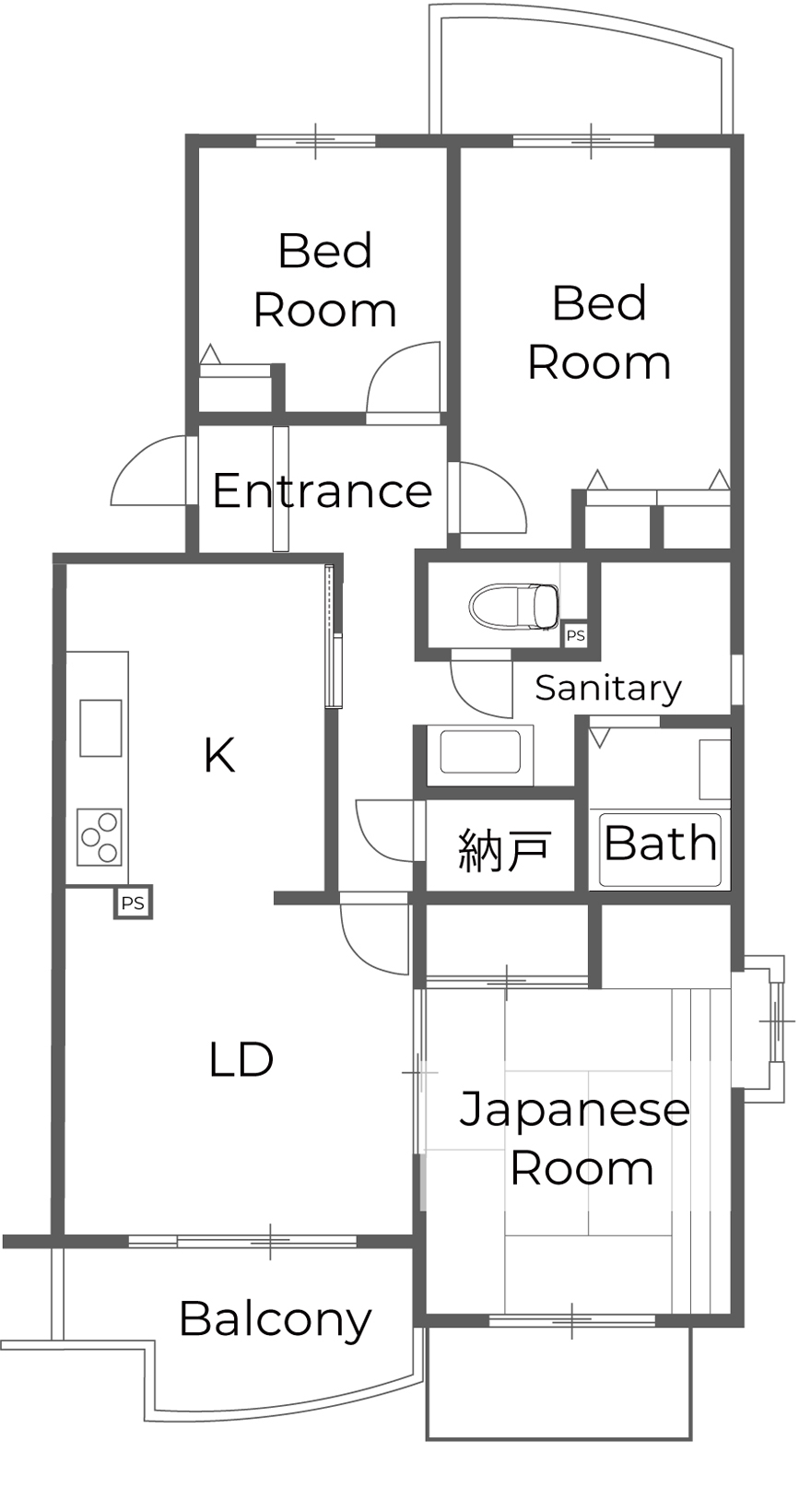 40代・一人暮らし男女の理想の部屋｜千葉の一人暮らしのためのリノベーション実例｜be naked