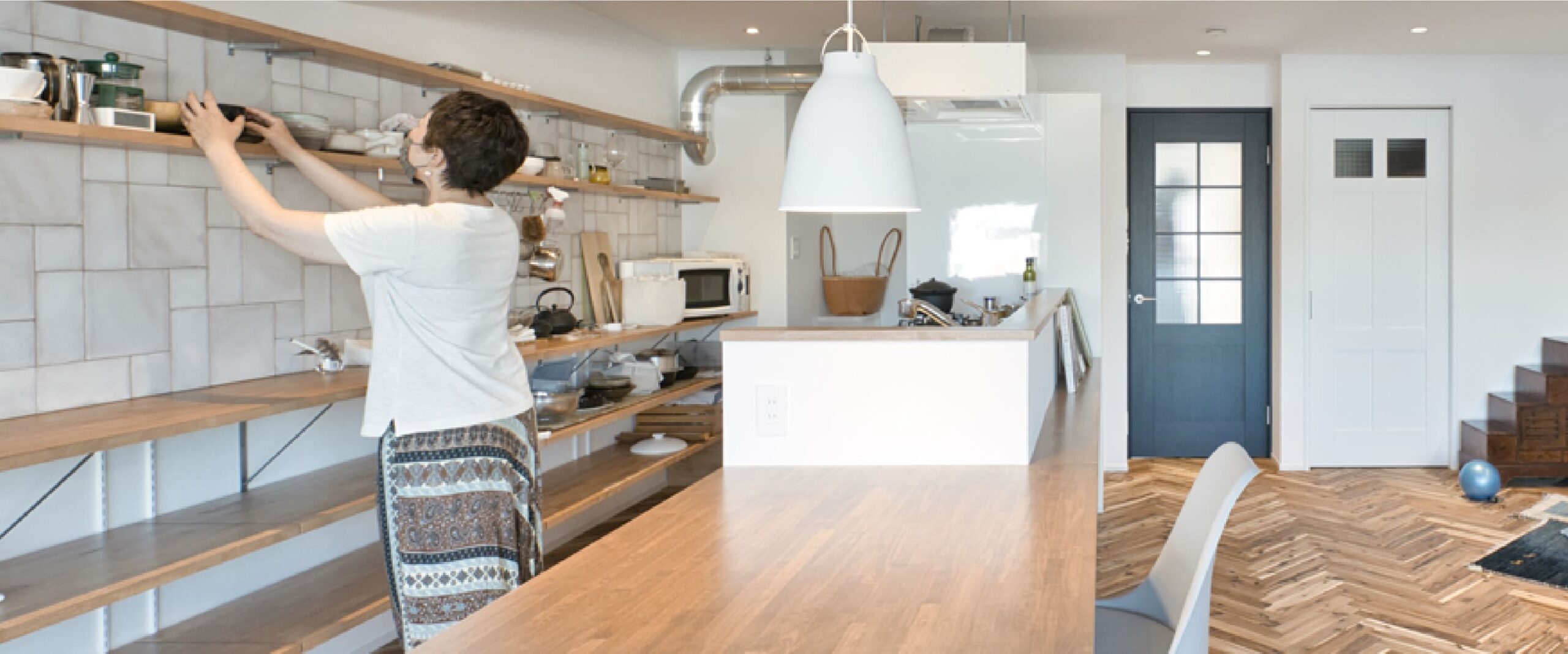 設計士に導かれて。<br>つくる過程もたのしむリノベーション。