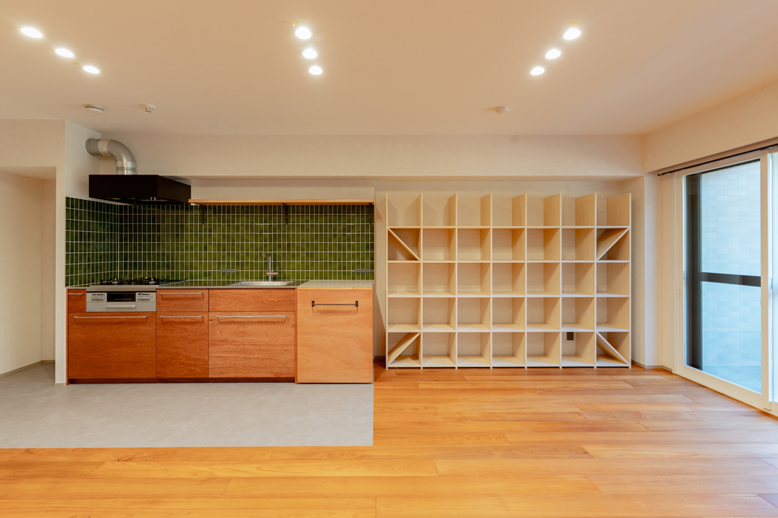 内装｜読書好きなお施主様のための、穏やかな光に包まれる“おこもり空間”